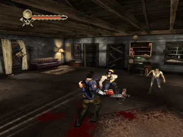 Evil Dead Regeneration (USA) screen shot game playing